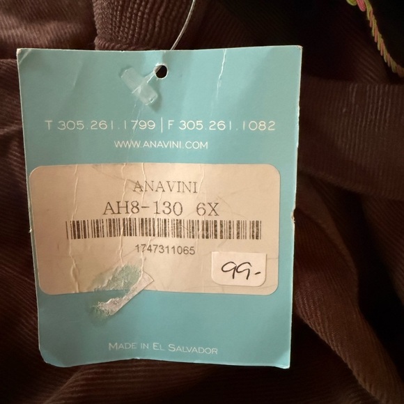 NWT Anavini Hand Smocked Dress - Picture 11 of 11